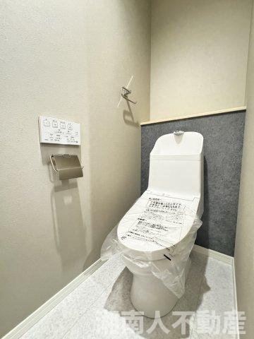鎌倉市梶原３丁目１２６５－２９新築戸建てのトイレ|落ち着いたトイレです