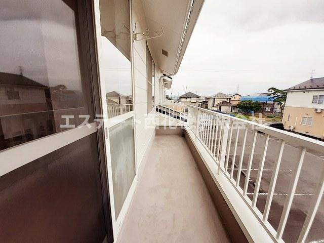 ブロッサムⅡのバルコニー