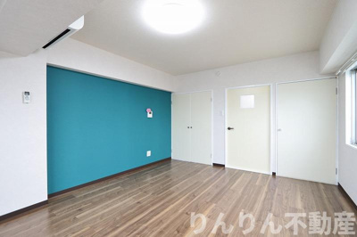 【居間・リビング】 | レジデンス北島 | ゆったりとしたリビングです