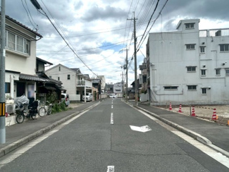 【前面道路含む現地写真】 | 右京区花園艮北町