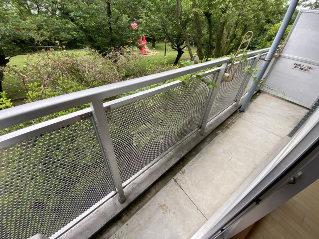 159Bldgのバルコニー|広々としたバルコニーです