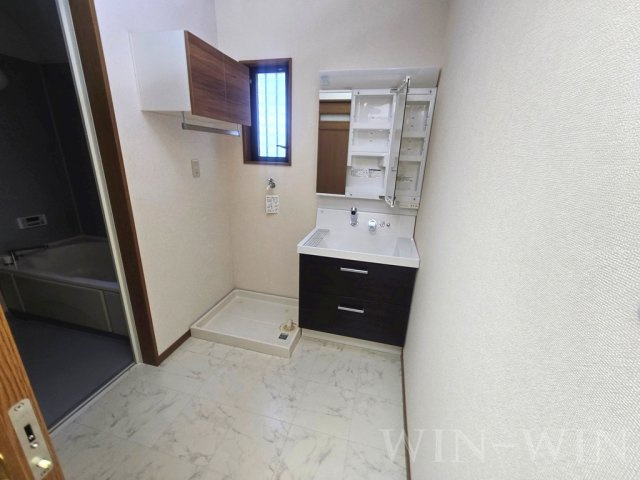 乗小路貸家の洗面所