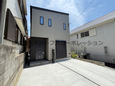 【外観】 | 神戸市垂水区星が丘1丁目　新築戸建　仲介手数料無料！　 | 外観は落ち着いています