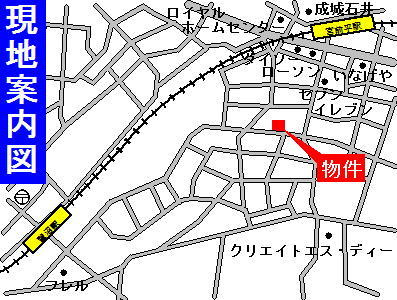 プリムローズ宮前平の地図|宮前平から物件まで安心の経路