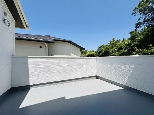 八幡西区浅川町のバルコニー