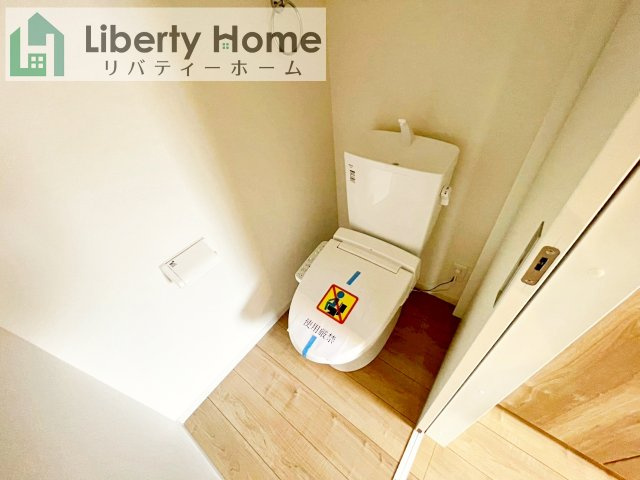 水戸市姫子1期　新築戸建のトイレ