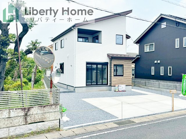 水戸市姫子1期　新築戸建の外観