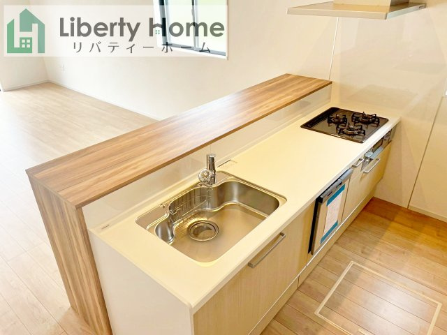 水戸市姫子1期　新築戸建のキッチン