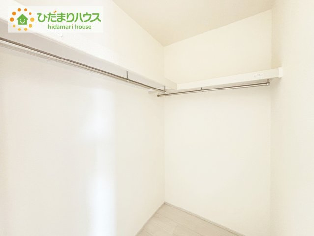 いわき市内郷高坂町2丁目第2　新築戸建　1号棟の収納|ご家族暮らしになると増える荷物もらくらく収納！大型ウォークインクローゼット完備♪