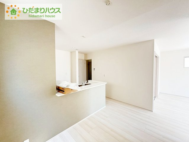 いわき市内郷高坂町2丁目第2　新築戸建　1号棟の居間・リビング|早くお仕事終わらせて、家に帰りたくなるようなリビングです(^^♪