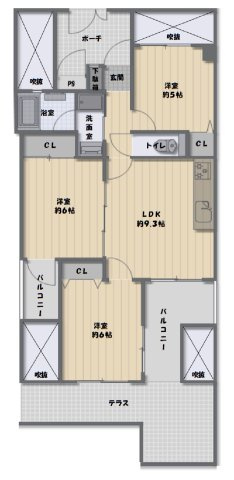 ワコーレロイヤルヒルズの間取り|ご内覧はお気軽にリクラス不動産販売までお問合せください