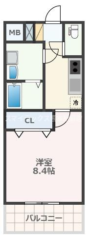 グランパーク県庁東の間取り
