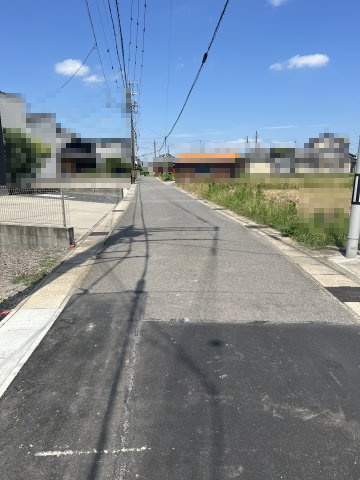 高浜市小池町第3　全2棟　1号棟の前面道路含む現地写真|前面道路幅員約4.3～4.5ｍ