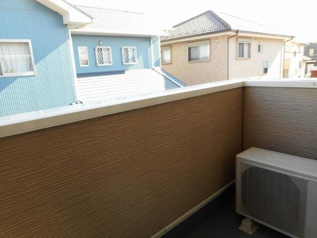 フローレンスつくばＢのバルコニー|バルコニー