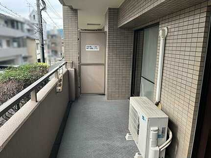 藤和観舟橋ホームズのバルコニー