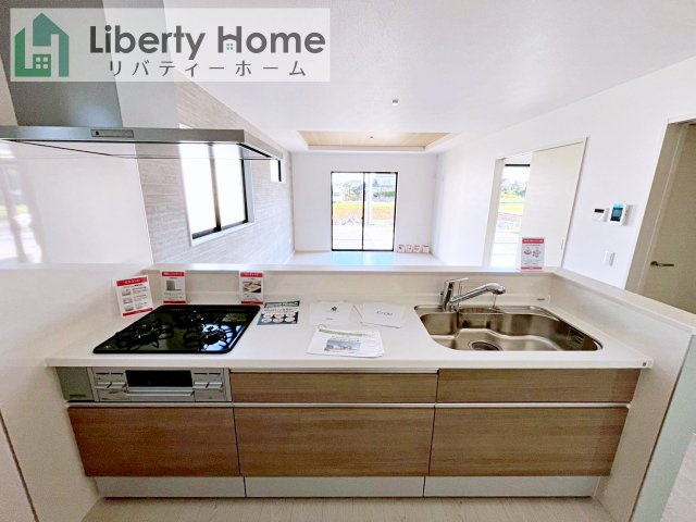 石岡市茨城1期　新築戸建　2号棟のキッチン