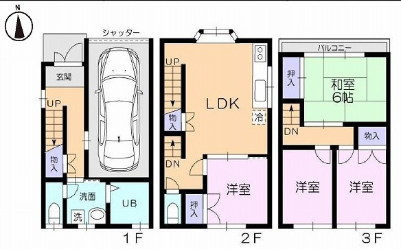 城東区中浜2丁目中古戸建の画像