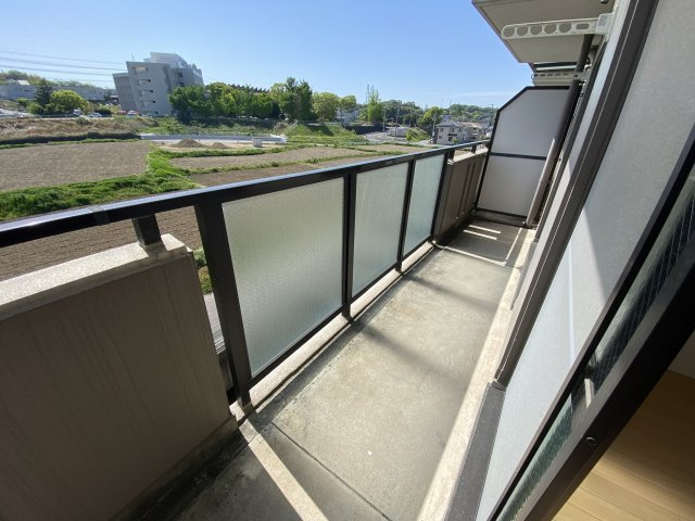 グランメール竹内のバルコニー