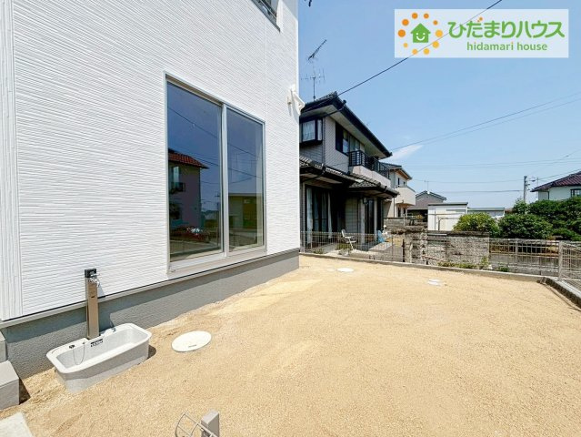 いわき市内郷高坂町2丁目第2　新築戸建　2号棟の庭|お庭付き物件になります！