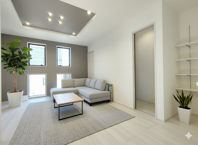 三郷市　早稲田5丁目　新築戸建　全1棟の外観|外観です