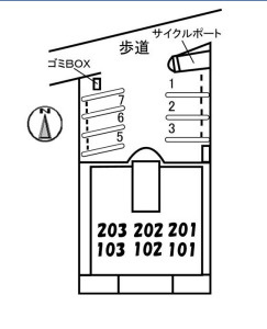 【区画図】 | ボン・エール