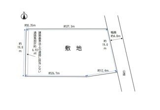 【土地図】 | 宇治市六地蔵※売土地※