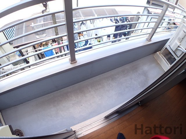 深江南３丁目貸家のバルコニー