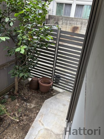 深江南３丁目貸家の庭