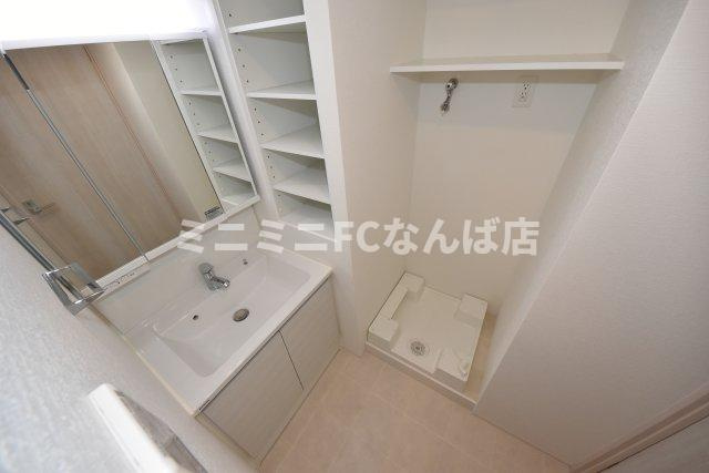 大阪市浪速区戎本町１丁目の賃貸マンションの洗面所