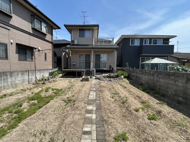 倉敷市浜ノ茶屋売家の庭|南側の広～いお庭