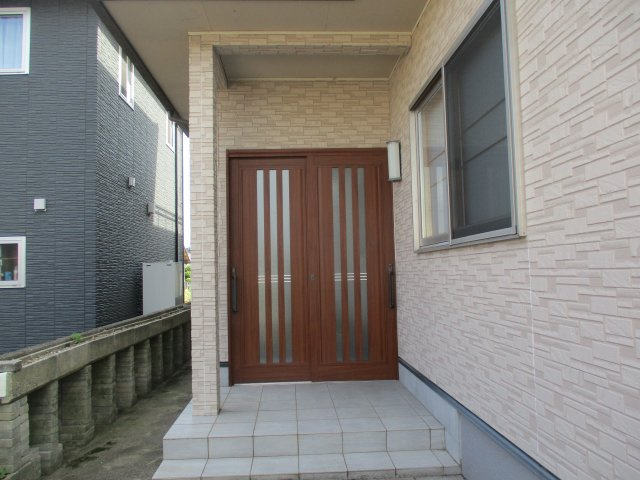 倉敷市浜ノ茶屋売家の玄関