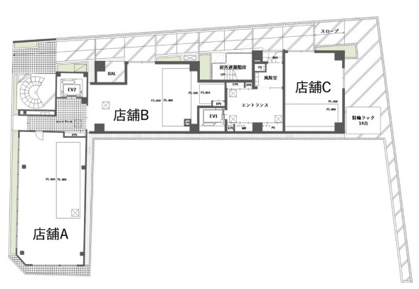 SIDEPLACE JUJO (サイドプレイス十条)の間取り