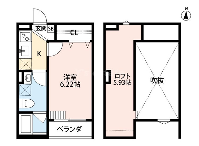 【間取り】 | プランドール衣摺