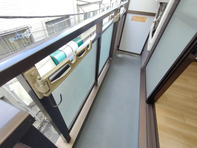 筒井ビルのバルコニー