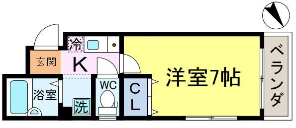 筒井ビルの間取り