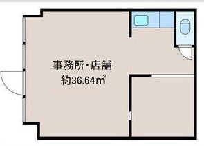 湖南市中央１丁目の事務所の間取り