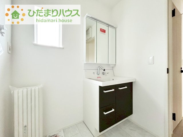 【独立洗面台】 | 我孫子市並木9丁目24-1期　新築戸建 | シンプルで使い勝手の良い独立洗面台！