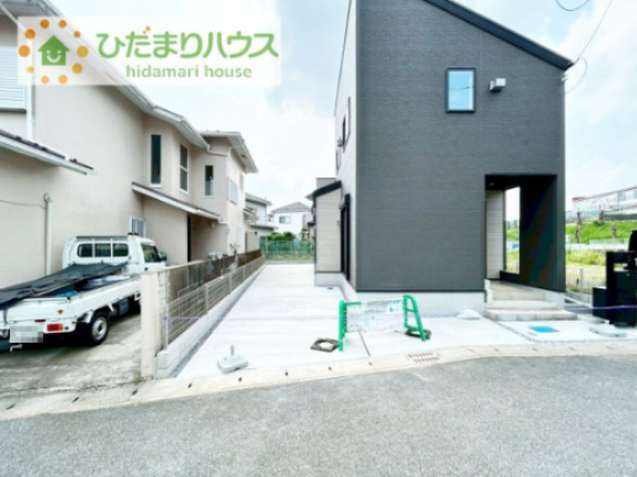 【駐車場】 | 我孫子市並木9丁目24-1期　新築戸建 | カースペースは2台分確保!(^^)!