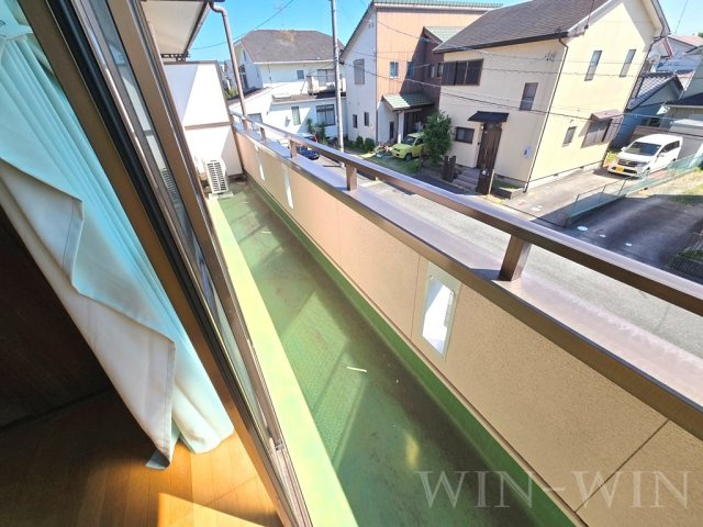 ベルメゾン・スギのバルコニー