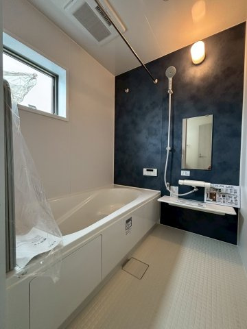 北葛飾郡松伏町　田中3丁目　新築戸建　全6棟の浴室|ゆったり過ごせるお風呂です