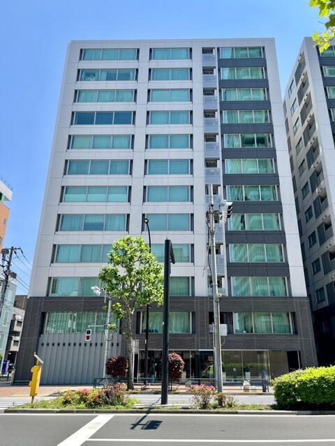 シティハウス月島駅前キャピタルコートの外観|おしゃれな外観です