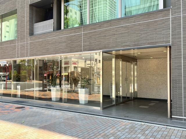 シティハウス月島駅前キャピタルコートのエントランス|毎日通るエントランスはこのようになっています