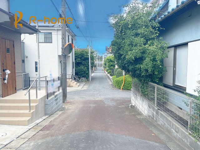 我孫子市並木6丁目　新築戸建て　A号棟の前面道路含む現地写真|堂々！建物完成♪実際のお部屋をご見学可能です♪
ご見学が一番の資料！お気軽にお問い合わせ下さい♪