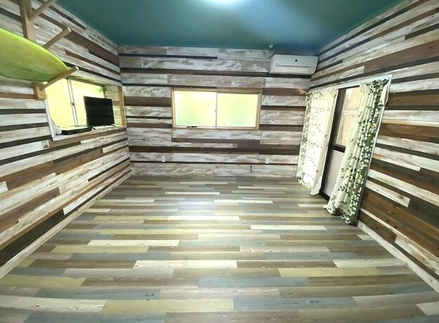 長生郡一宮町東浪見　中古戸建の洋室|敷地約160坪のサーフハウス自転車で5分でサーフポイント 土間キッチンでバーベキューが可能です