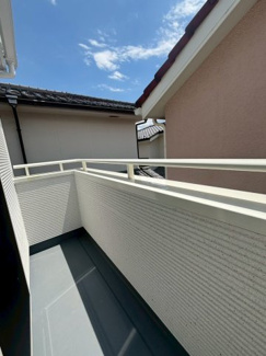 【バルコニー】 | 川越市志多町　新築分譲　西武新宿線『本川越駅』徒歩23分　【川越小学区】