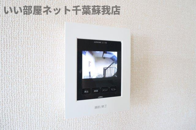 ロイヤルハウスＢのセキュリティ|TVモニターホン付きでセキュリティ面も安心！