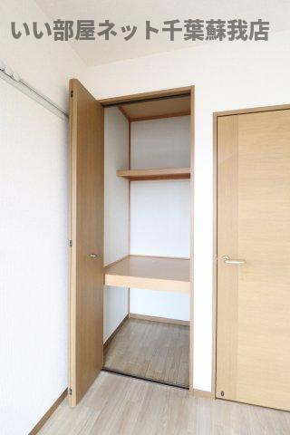 ロイヤルハウスＢの収納|収納スペース豊富です