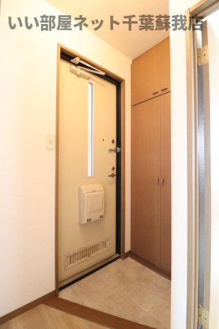 ロイヤルハウスＢの玄関|きれいな玄関です