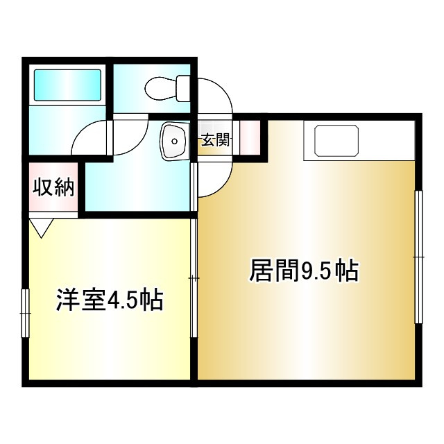 エスポワールⅡの間取り