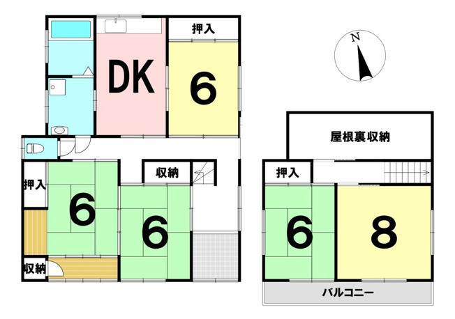 【間取り】 | 香南市野市町大谷